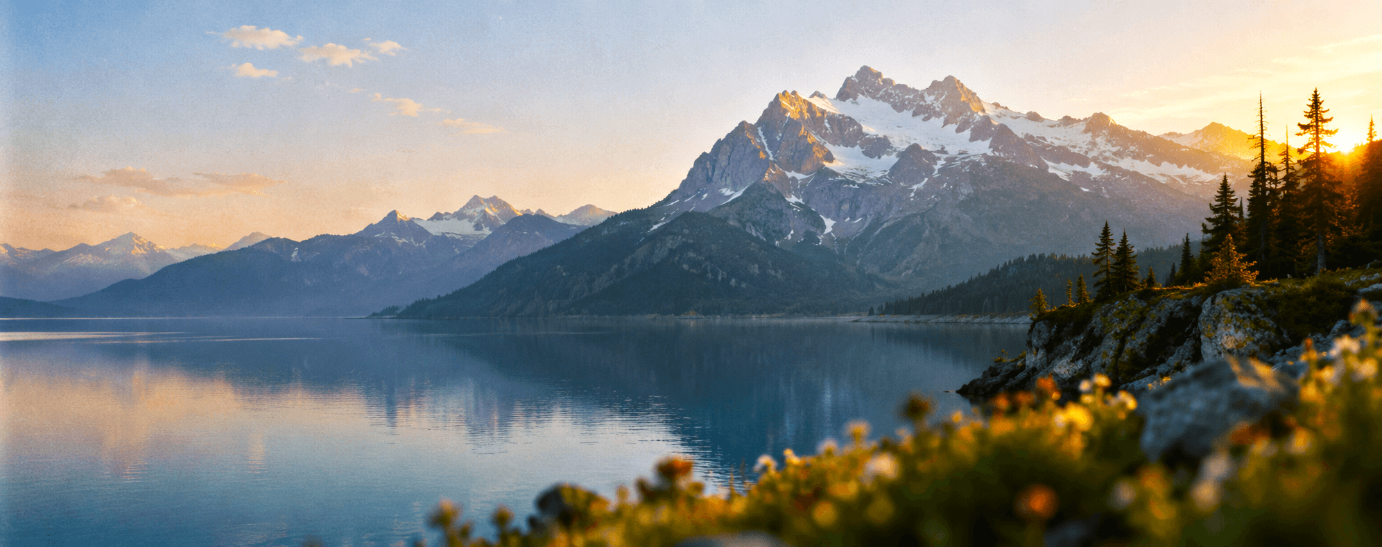 A collage of mountain, lake, city, temple, and beach destinations